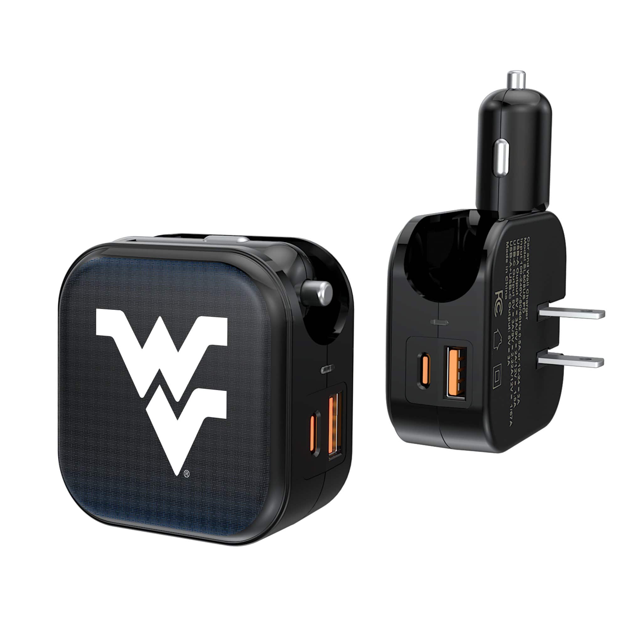 Keyscaper - West Virginia Mountaineers 2-in-1 USB A/C Charger - Black price history on PriceWatchPro