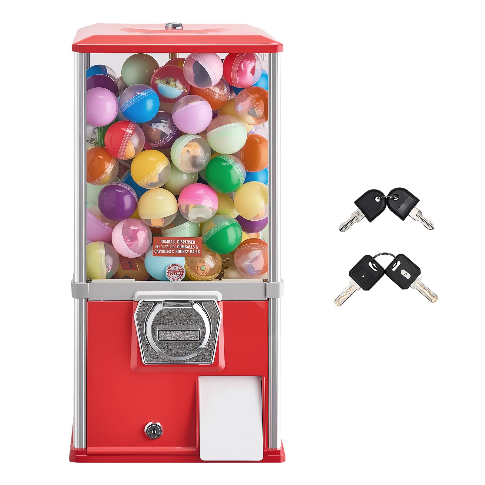 Gumball Dispenser at 11-25 Gumballs & Capsules - Bouncy Balls