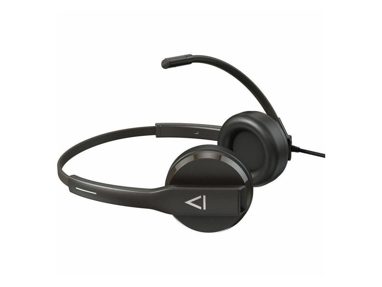 Alt View 2. Creative Labs - Creative HS-230 Lightweight Noise-Cancelling Headset - USB, 3.5mm, Wired, Over-the-Head - Red.