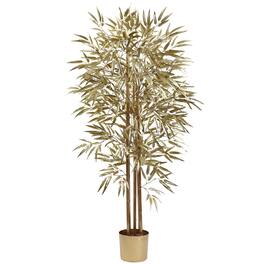 BreeBe - 5' Golden Bamboo Tree x 3 w/880 Lvs - Green