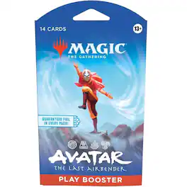 Wizards of The Coast - Magic: The Gathering TCG: Avatar the Last Airbender Play Booster (Sleeved)