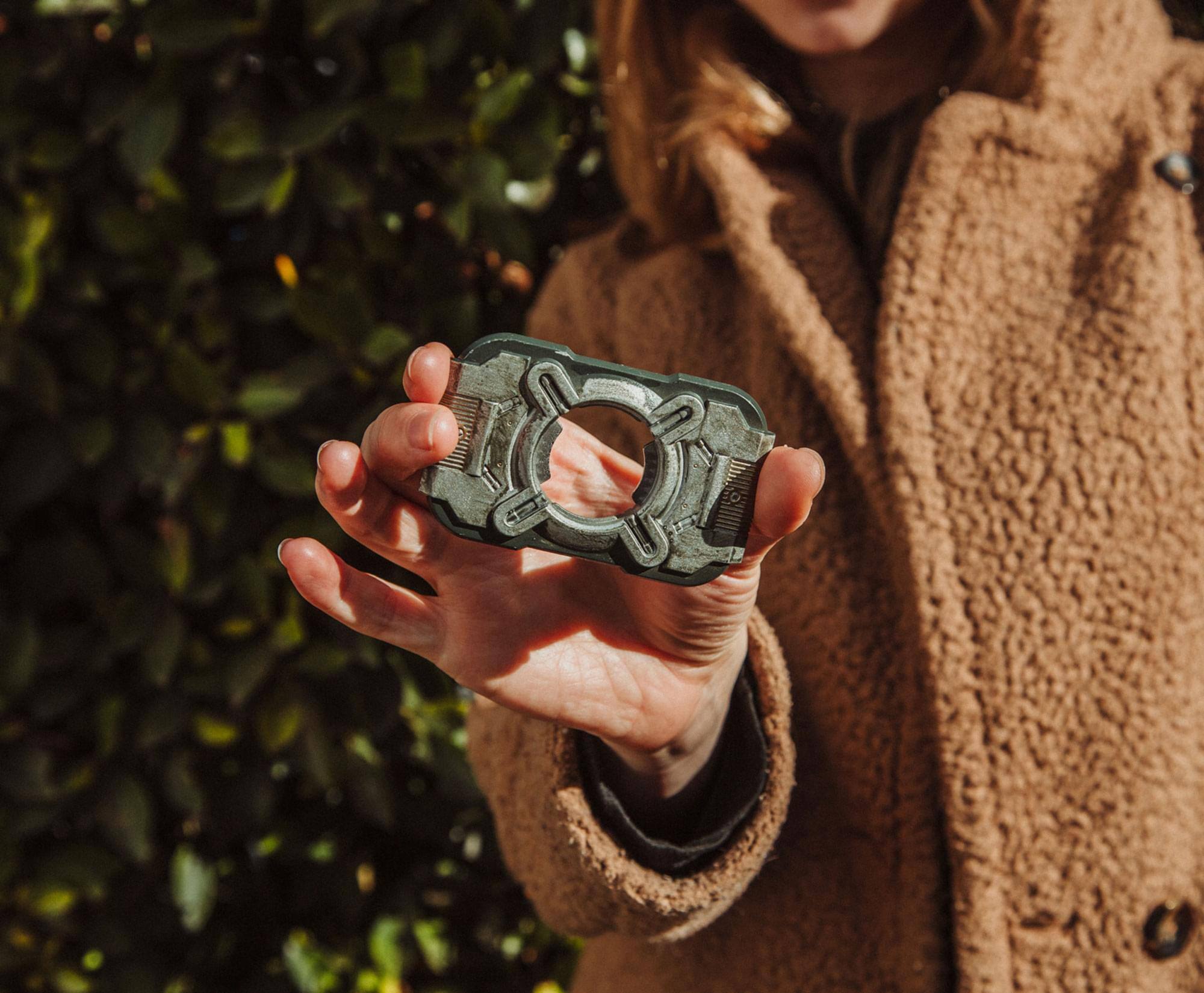 Alt View 3. Ukonic - Halo Cortana Chip Metal Bottle Opener Replica - Silver.