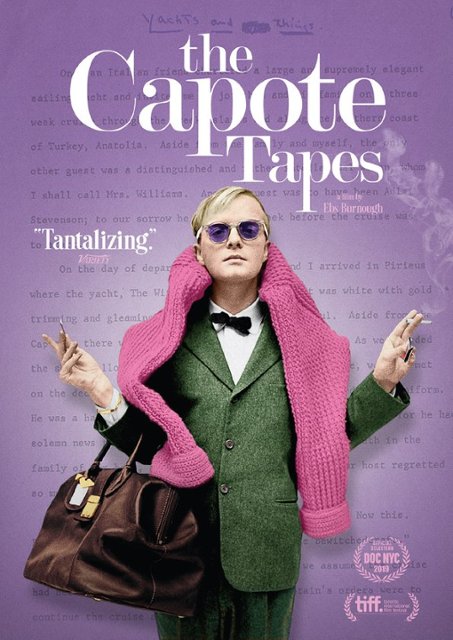 Front Zoom. The Capote Tapes [2019].