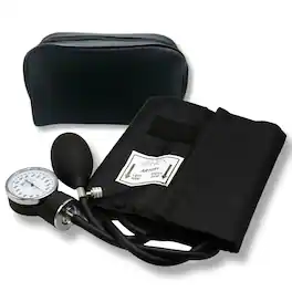 RTMB - Extra-Large Manual Blood Pressure Cuff, Aneroid, Adult, Home Use - Black