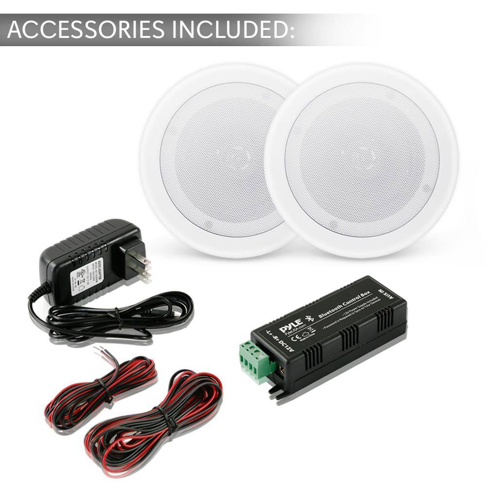 ACCESSORIES INCLUDED:  
- NEXAV NE Control Bluetooth  
- PYLE EOA +R+DCT2V DC12V