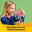 Kids stage their own wildlife adventures.