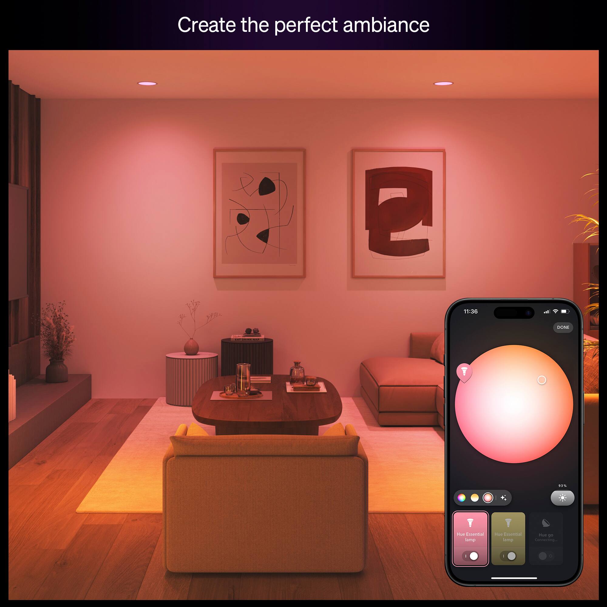 Create the perfect ambiance

11:36

Hue Essential Lamp
Hue Essential Lamp
Hue go Lamp