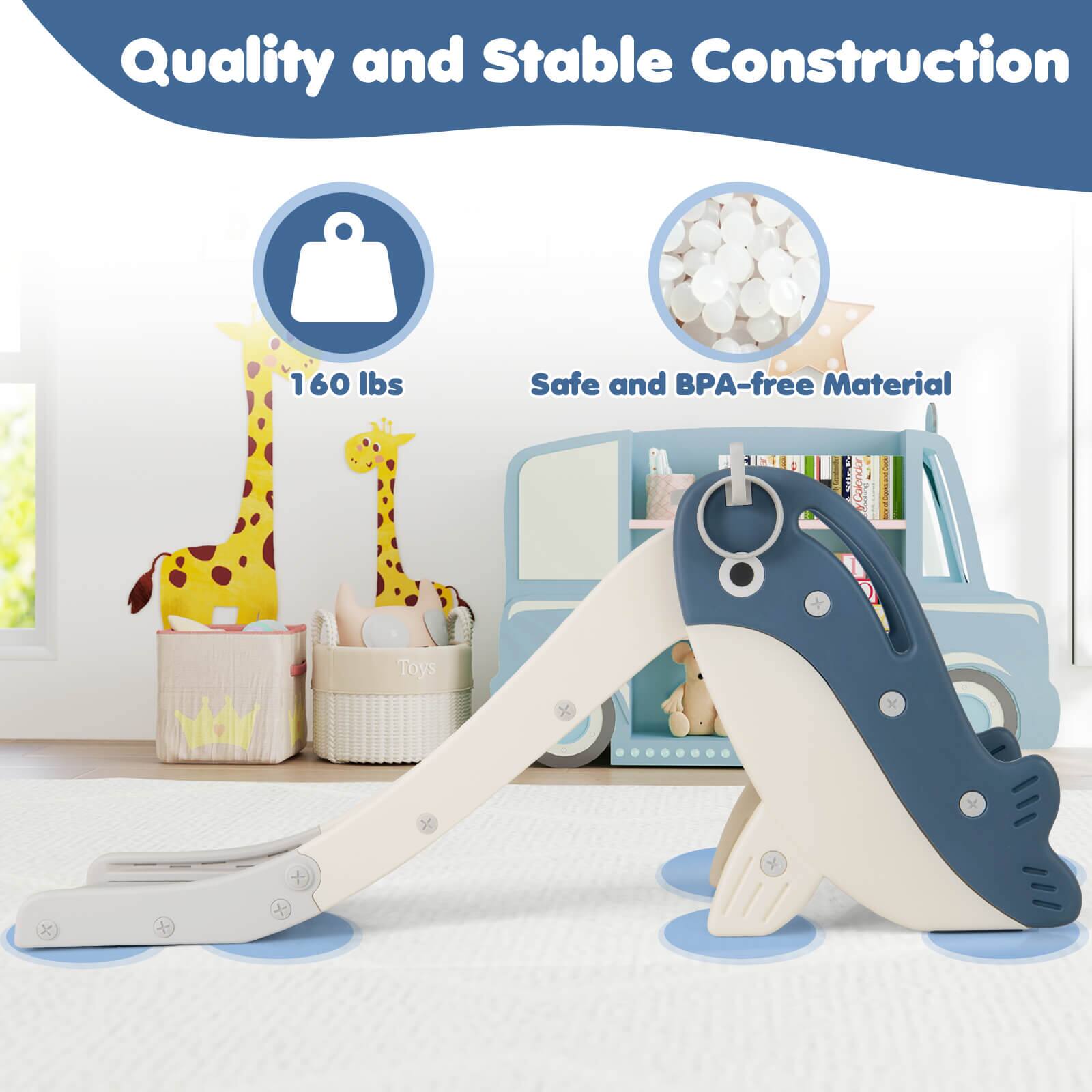Quality and Stable Construction, 160 lbs, Safe and BPA-free Material, Toys