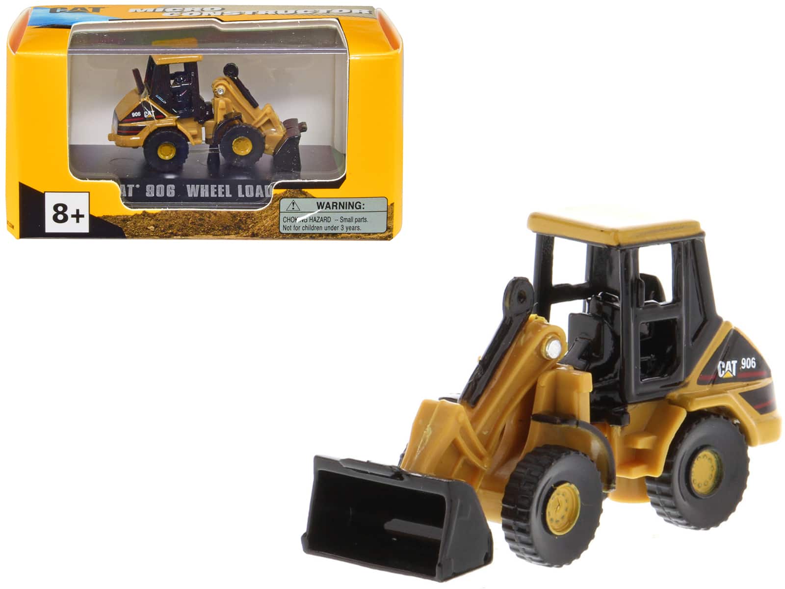 "CAT Caterpillar 906 Wheel Loader Yellow ""Micro-Constructor"" Series Diecast Model by Diecast Masters" price history on PriceWatchPro