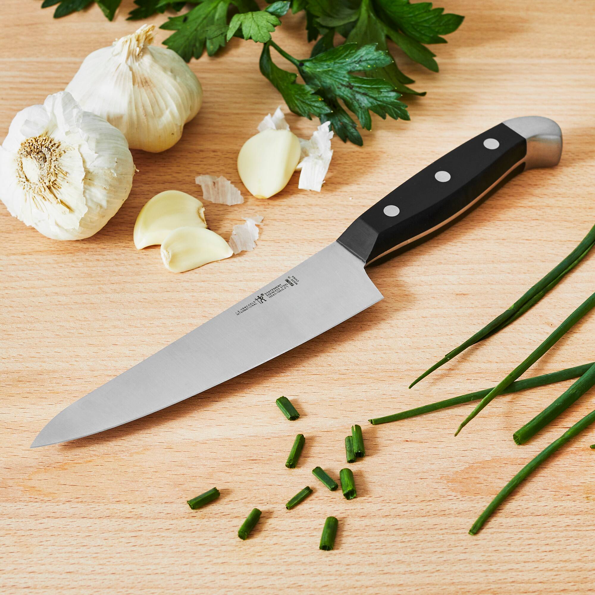 Alt View 1. Henckels - Henckels Statement 5-inch Prep Knife - Black.