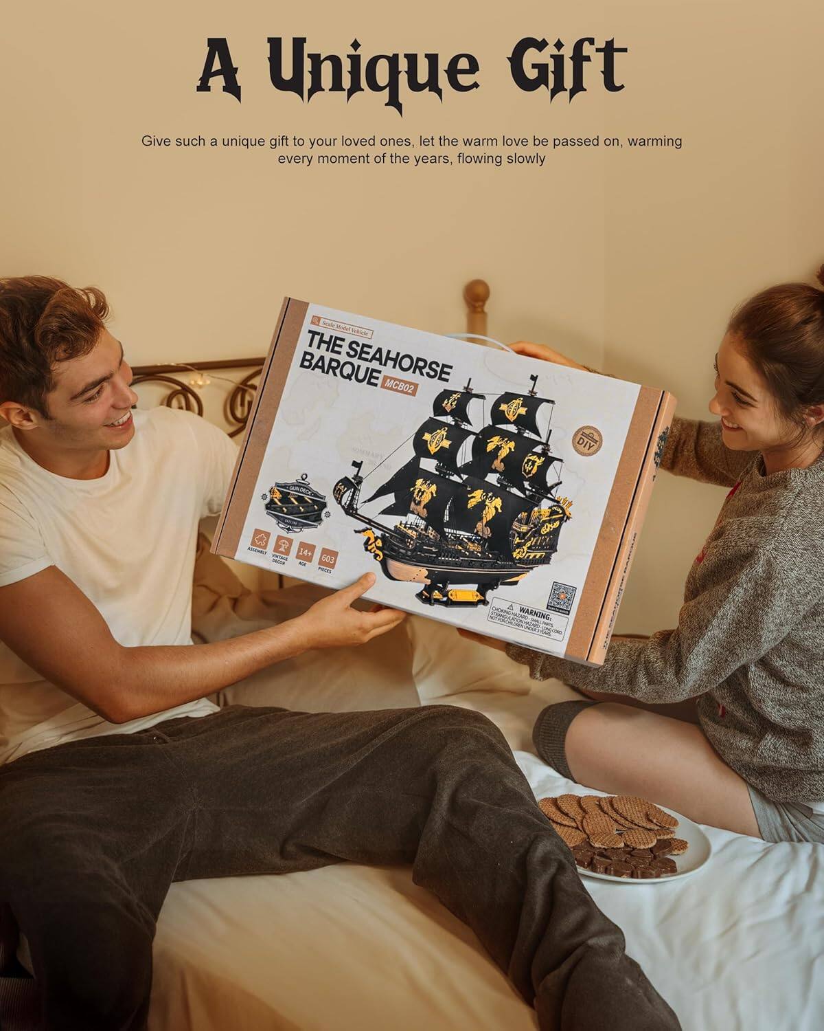 A Unique Gift

Give such a unique gift to your loved ones, let the warm love be passed on, warming every moment of the years, flowing slowly.

THE SEAHORSE BARQUE MCB02

DIY

24+ 603

WARNING
