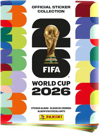 OFFICIAL STICKER COLLECTION
FIFA WORLD CUP 2026
STICKER ALBUM - ALBUM DE CROMOS - ALBUM D'AUTOCOLLANTS
PANINI