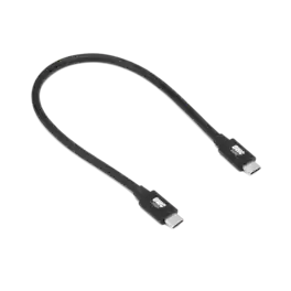 OWC - 0.3M Thunderbolt 5 (USB-C) Cable, Up to 80Gb/s Bi-directional, 120Gb/s Display Bandwidth, 240W Power Delivery