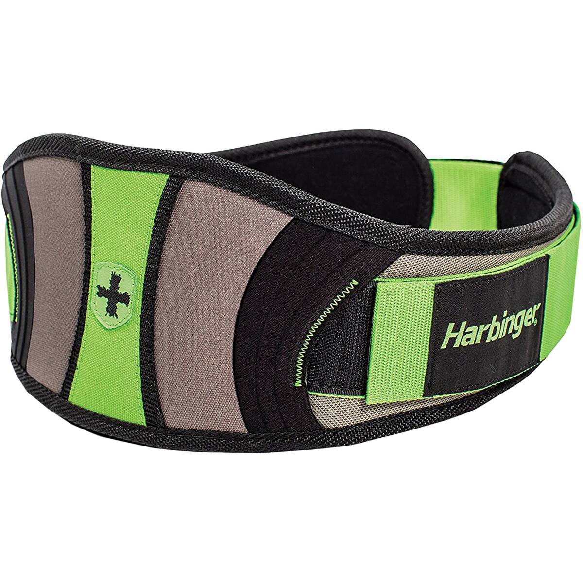 "Harbinger - Women's 5"" Contour FlexFit Belt - Small - /Black/Gray - Green" price history on PriceWatchPro