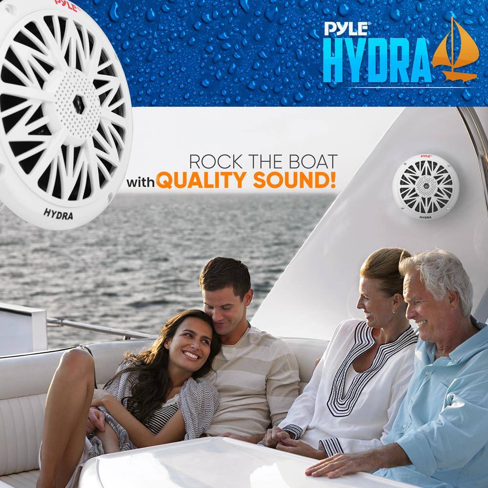 PYLE HYDRA

ROCK THE BOAT with QUALITY SOUND!