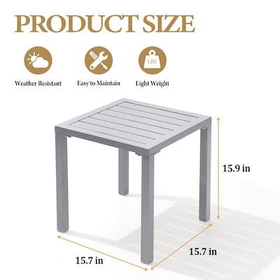 PRODUCT SIZE  
LBS  
Weather Resistant  
Easy to Maintain  
Light Weight  
15.9 in  
15.7 in  
15.7 in