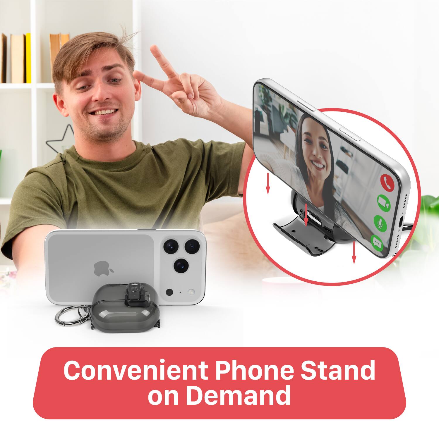 Convenient Phone Stand on Demand