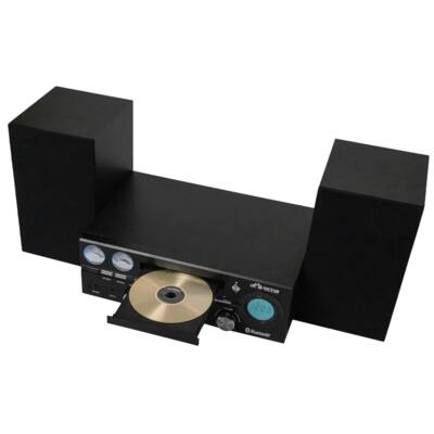 Victor Audio Milwaukee 50W Desktop CD Stereo System w Bluetooth Victor Audio Milwaukee 50W Desktop CD Stereo System w Bluetooth