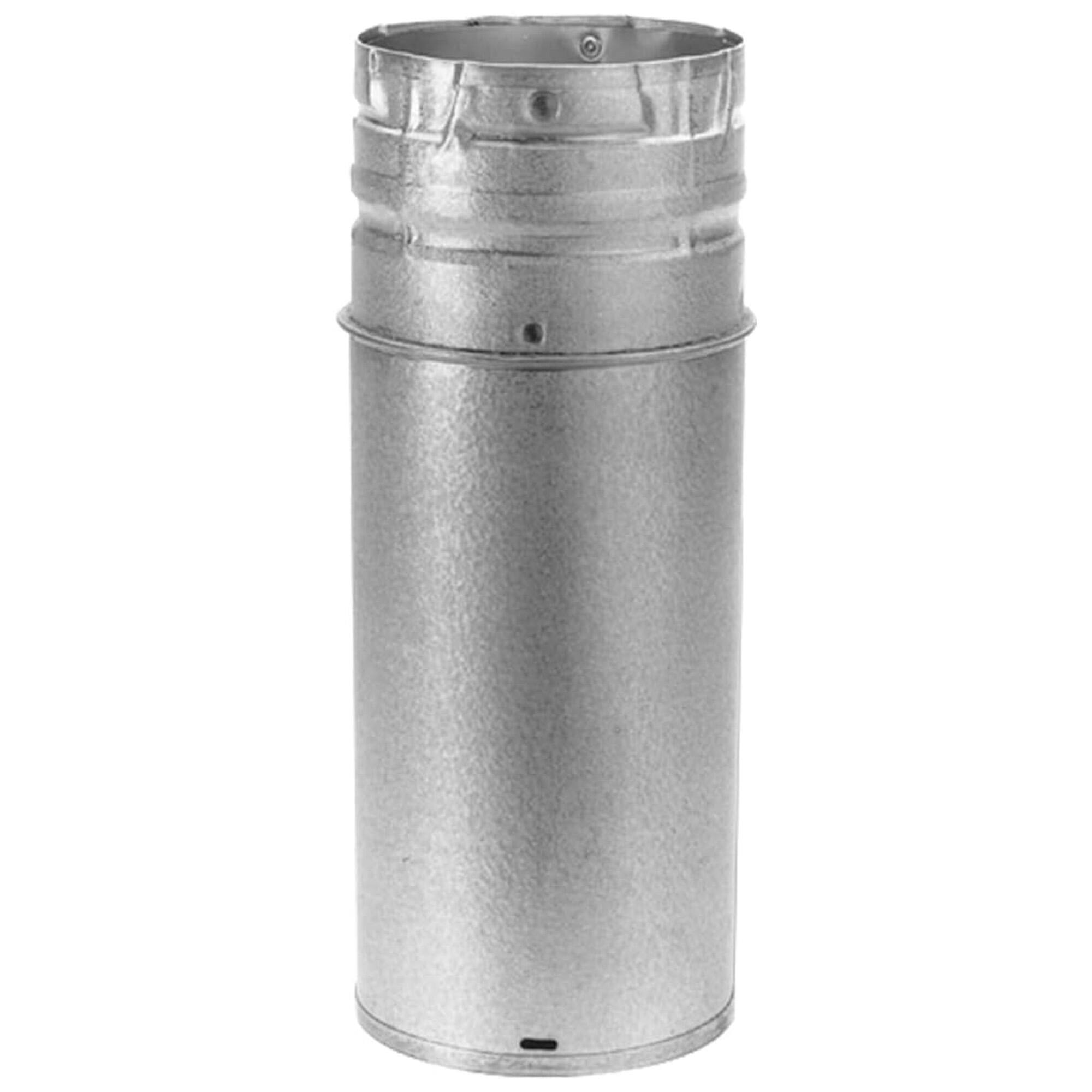 "DuraVent - PelletVent 12"" L x 3"" Diameter Adjustable Straight Steel Stove Pipe" price history on PriceWatchPro