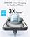 20W USB-C Fast Charging for the New iPhone
3X Faster*
*Data based on using an original 5W charger to charge an iPhone from 0-50%.
ANKER
The World's NO.1 Mobile Charging Brand