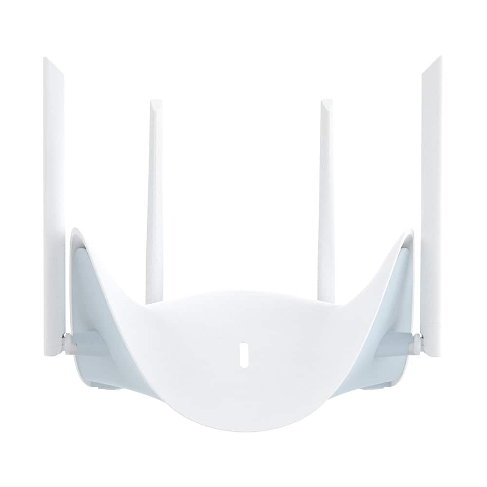 D-Link - BE9500 Tri-Band Wi-Fi 7 Smart Router 2.5 GbE, Self-Optimizing Mesh, Multi-Link, Multi-Gig (R95) - White