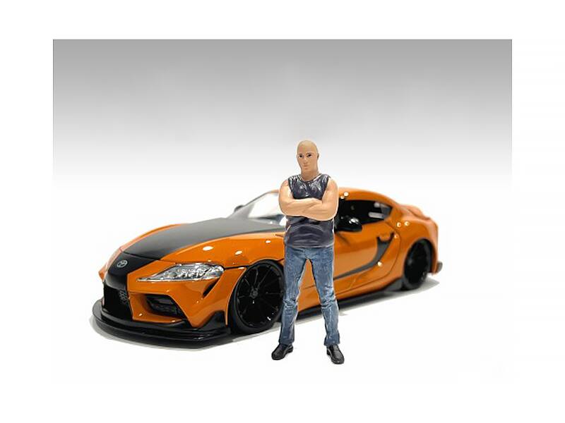 Alt View 1. American Diorama - "Car Meet 3" Figurine 1 for 1/24 Scale Models by American Diorama.