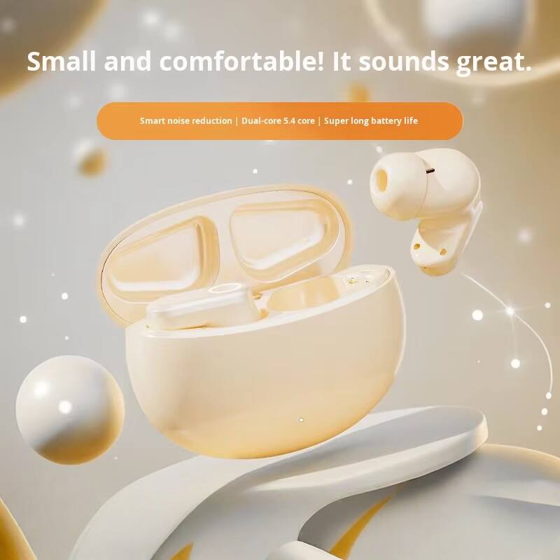 Small and comfortable! It sounds great.  
Smart noise reduction | Dual-core 5.4 core | Super long battery life