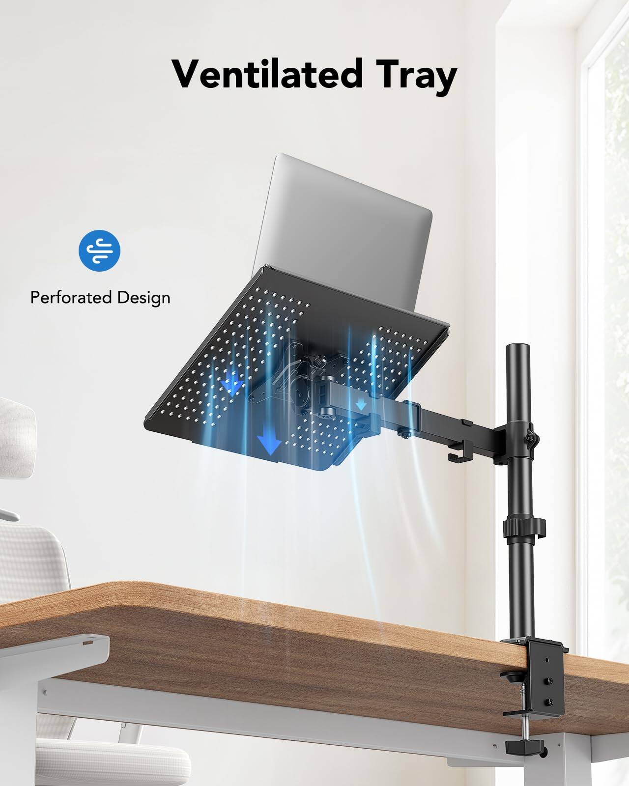 Ventilated Tray  
Perforated Design