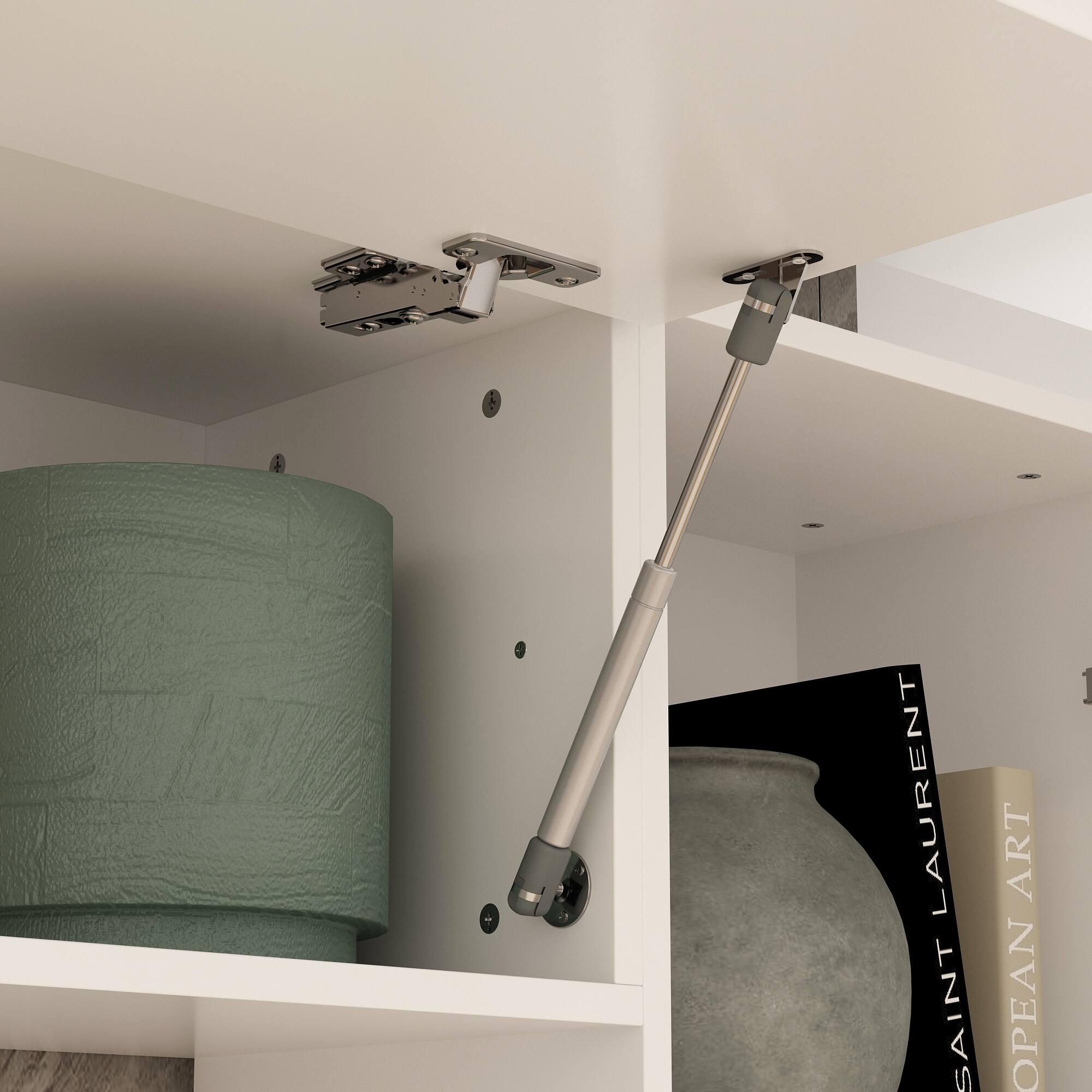 The text on the image is "SAINT LAURENT EUROPEAN ART".