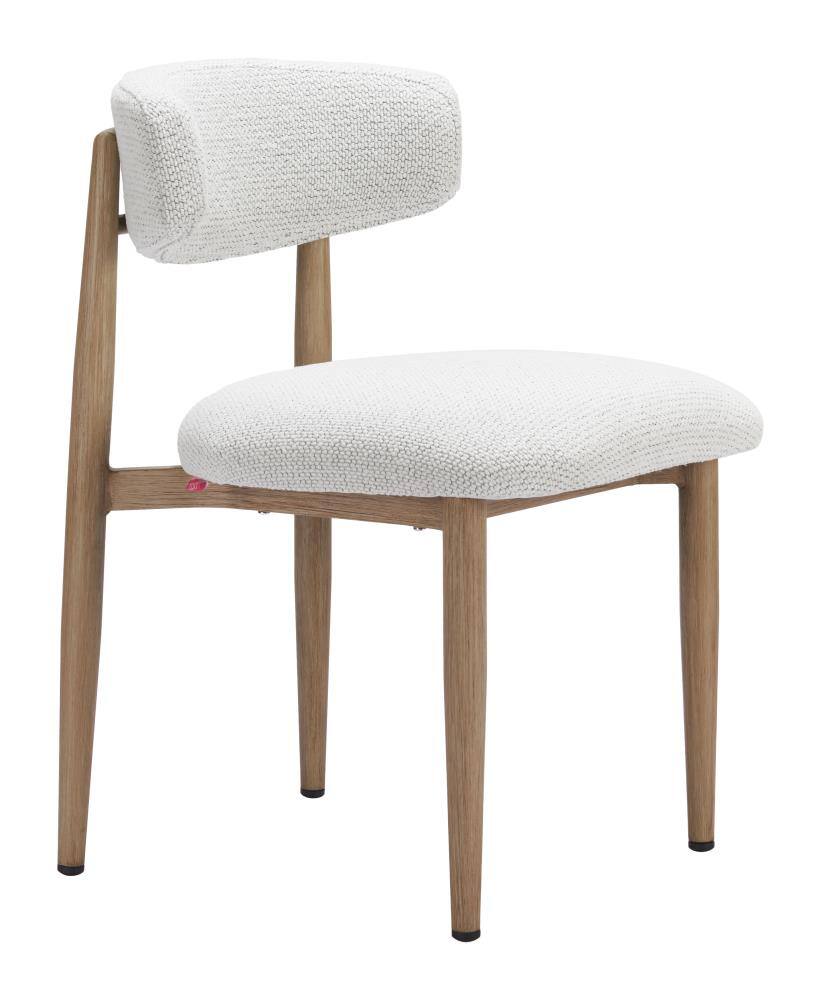Hivvago - Bege Dining Chair - White