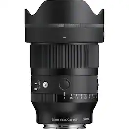 Sigma - 35mm f/1.4 DG II Art Lens for Sony E | 304965 | 35mm Lens for Sony E - Black