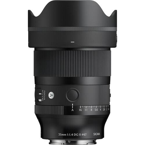 AF AFREM MF FOCUS A 16 11 8 5.6 4 28 2 2 35mm 1:1.4 DG II 67 SIGMA