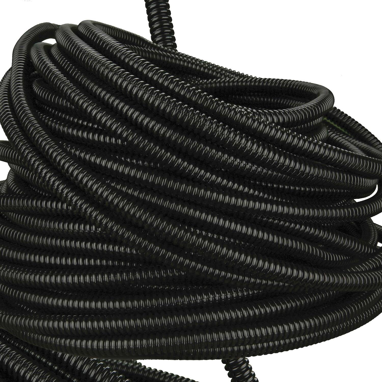 Alt View 2. Install Bay - Split Loom Tubing 100-Ft Coil, 1/4" Diameter - Black.