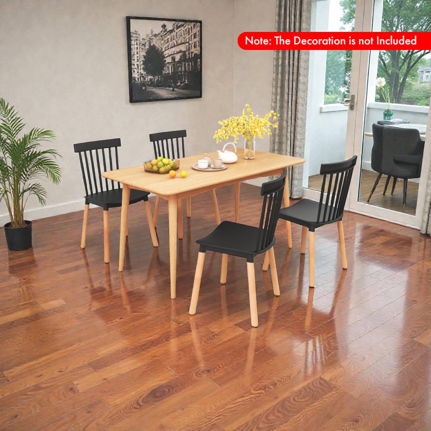 Note: The Decoration is not Included