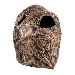 Ameristep - Compact One Person Mossy Oak Break Up Country Tent Chair Blind - Black