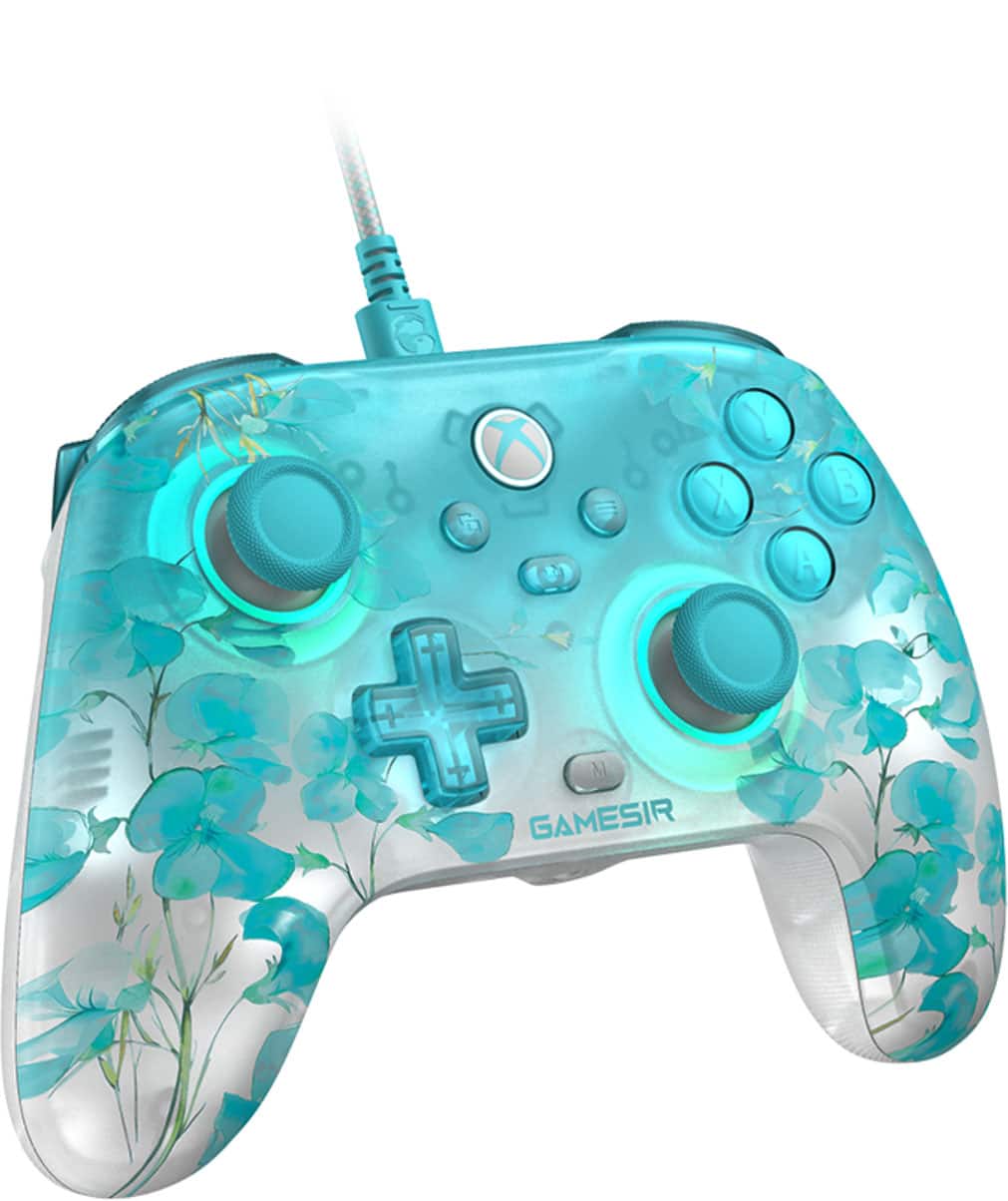 Back. GameSir - GameSir T7 Pro Wired Xbox Game Controller For Xbox Series X|S, Xbox One, Windows 10/11, Android and Steam - Floral.