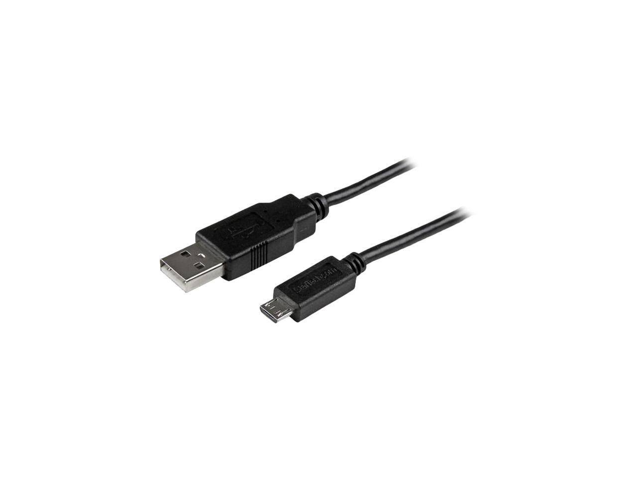 StarTech.com - 6 ft Mobile Charge Sync USB to Slim Micro USB Cable for Smartphones and Tablets - A to Micro B