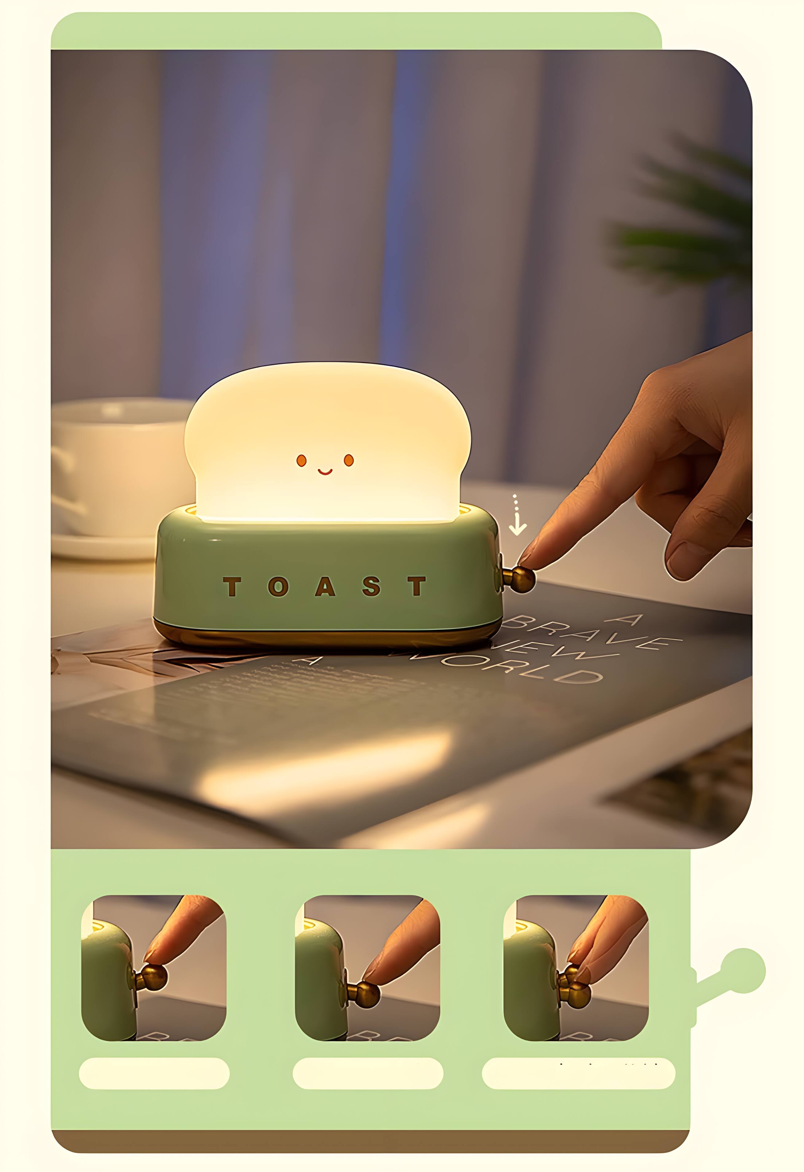 TOAST A NEW BRAVE WORLD