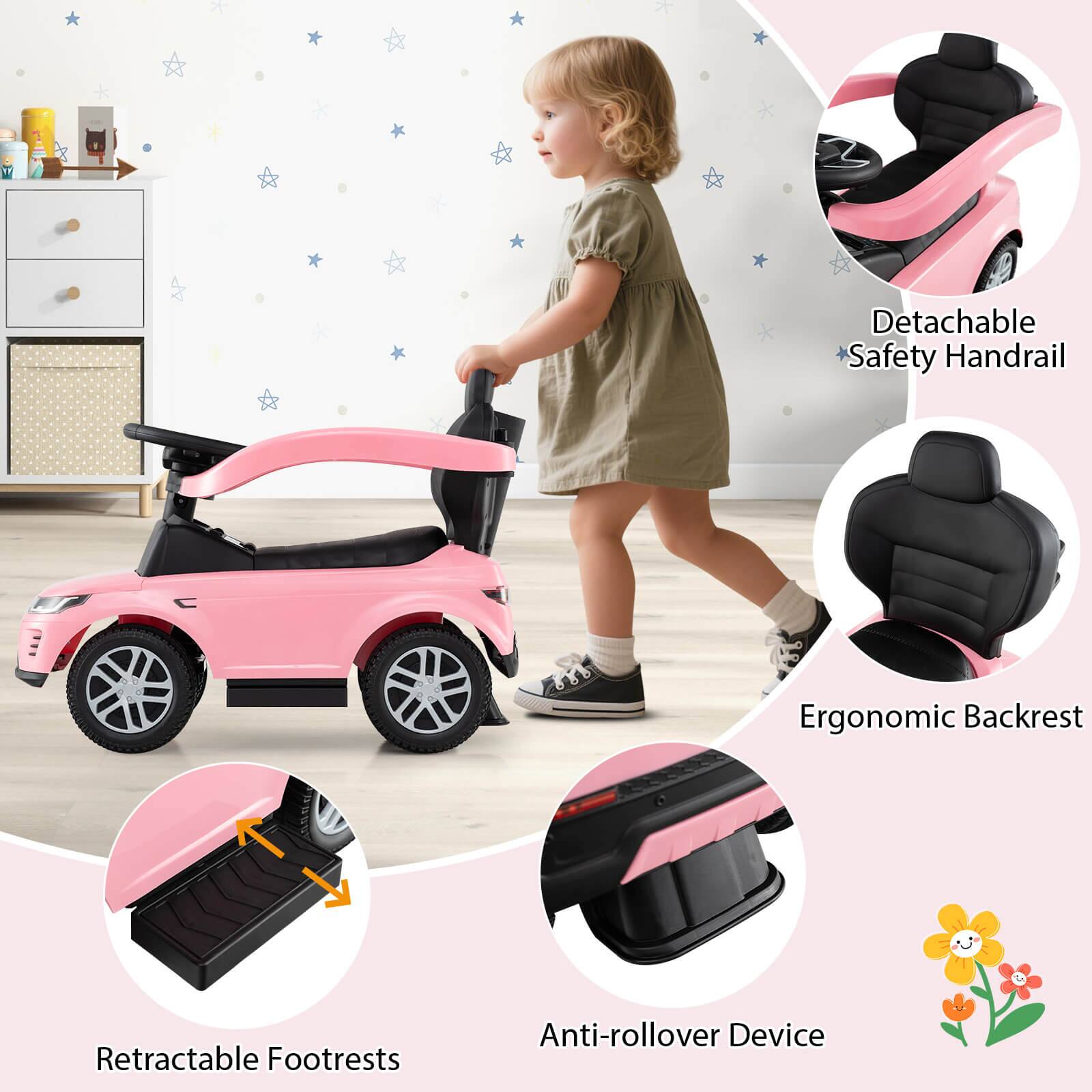 - Detachable Safety Handrail
- Ergonomic Backrest
- Retractable Footrests
- Anti-rollover Device