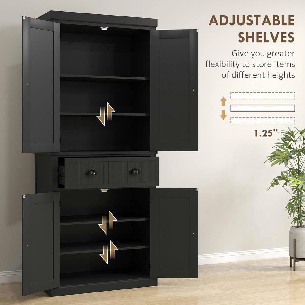 ADJUSTABLE SHELVES  
Give you greater flexibility to store items of different heights  

1.25"