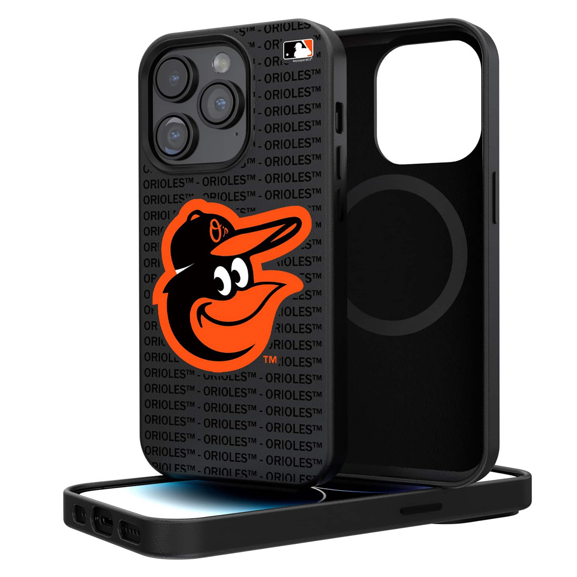 Keyscaper - MLB - Baltimore Orioles Primary Logo iPhone Magnetic Bump Case - 16 Plus - Black price history on PriceWatchPro