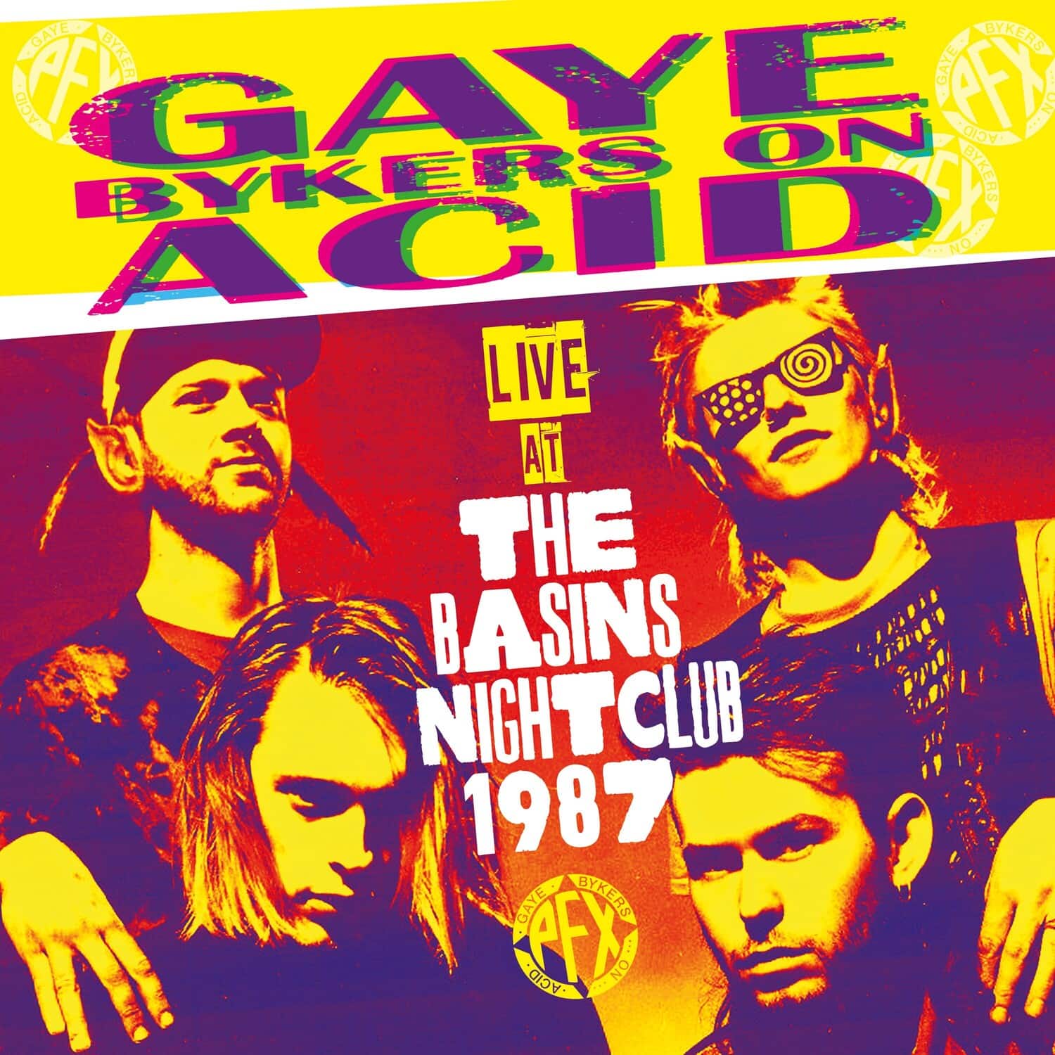 Gaye Bykers on Acid - Live At The Basins Nightclub 1987   - COMPACT DISCS [CD] price history on PriceWatchPro