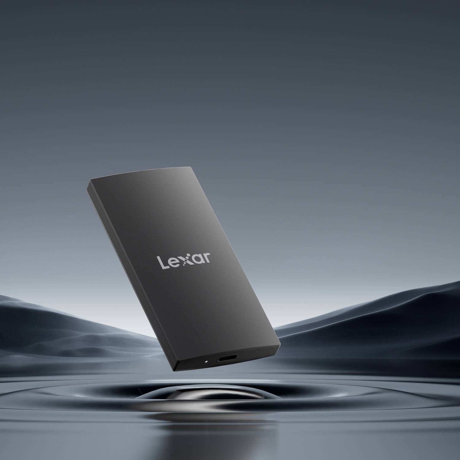 Alt View 6. Lexar - SL300 Portable SSD 2 TB - Black.
