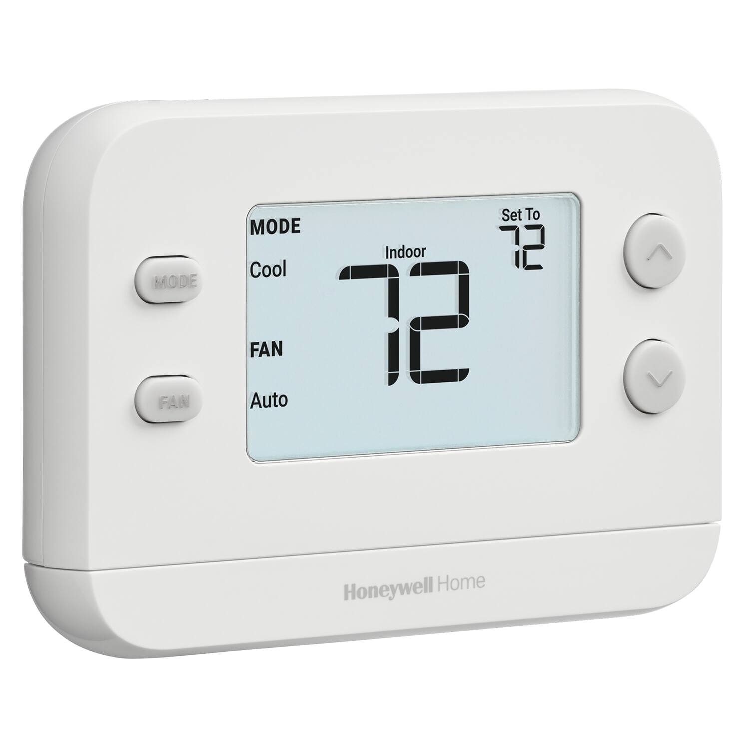 MODE: Cool  
FAN: Auto  
Indoor: 72  
Set To: 72  
Honeywell Home