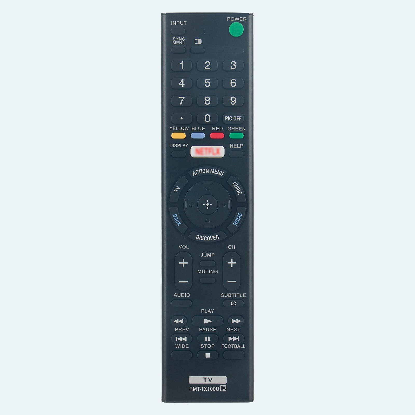 ALLIMITY - Replacement Remote Control RMT-TX100U, Fit for Sony Television XBR-43X830C XBR-49X800C XBR-65X850C XBR-65X890C XBR-65X90 - Black price history on PriceWatchPro