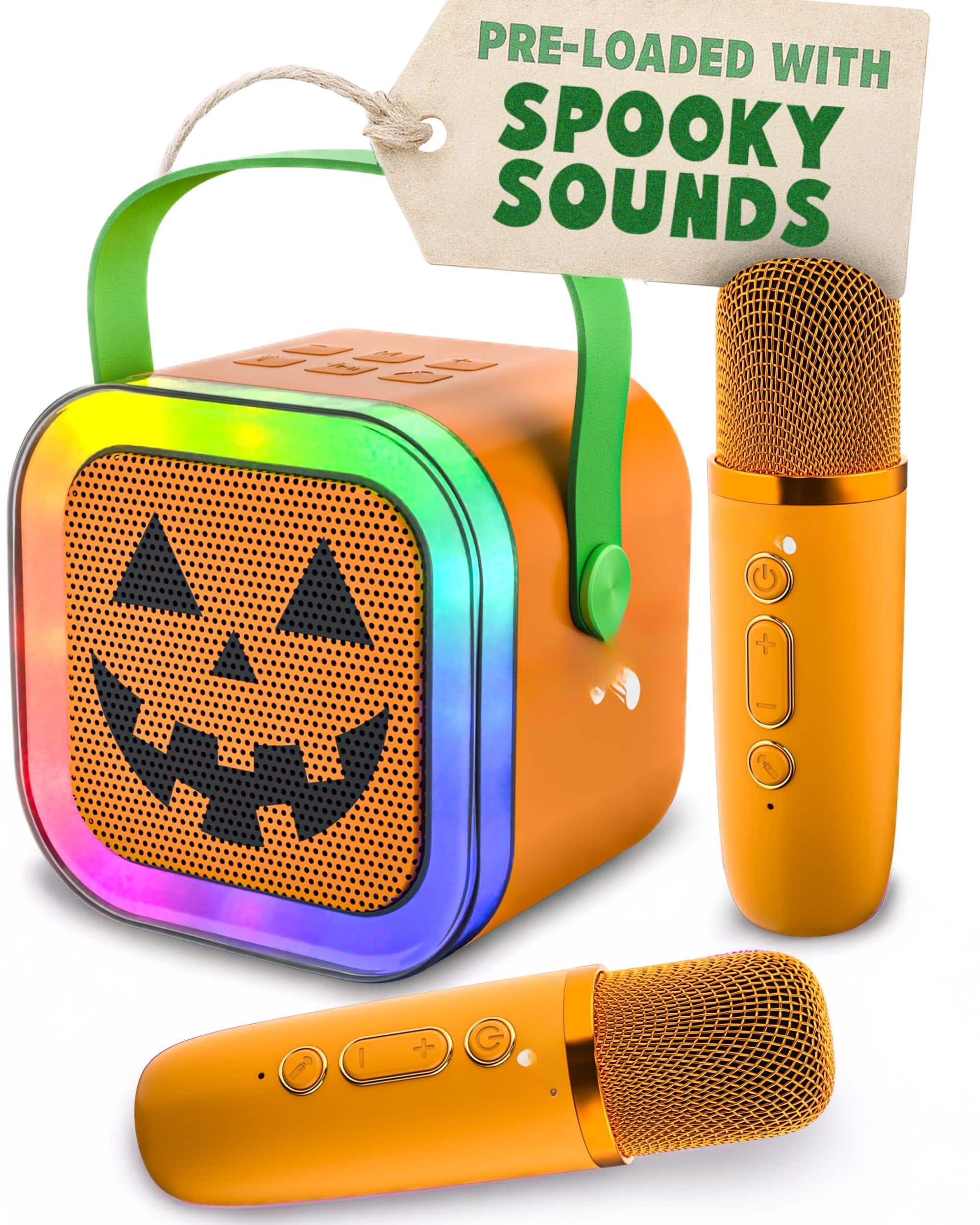 Dazzling Pops - Karaoke Machine For Includes 20 Songs 2 Microphones Connect With 3 4 5 6 7 Year Old Gift Birthday Present - USA