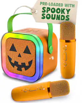 Dazzling Pops - Karaoke Machine For Includes 20 Songs 2 Microphones Connect With 3 4 5 6 7 Year Old Gift Birthday Present - USA