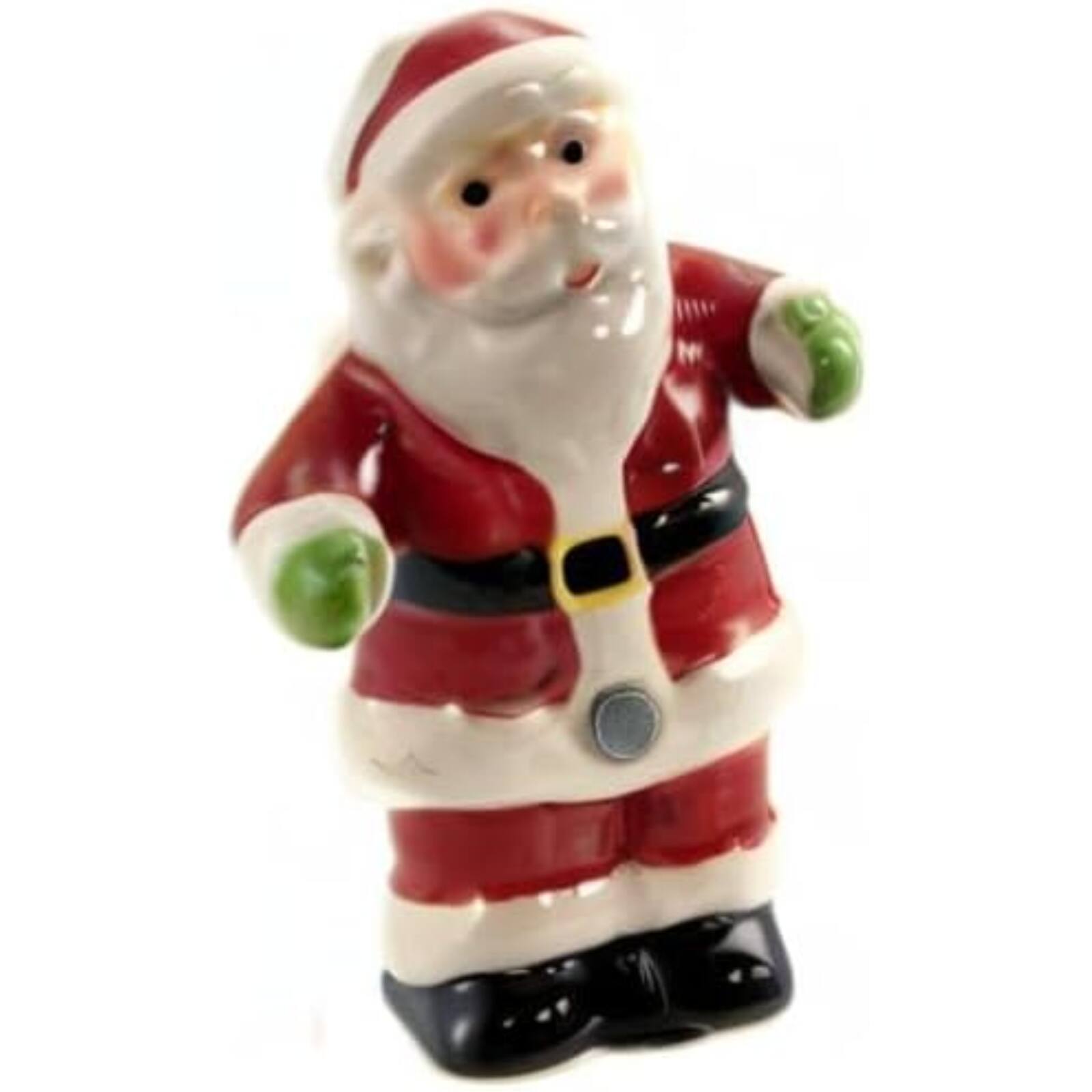 Back. Pacific Trading - Pacific Trading Santa and Mrs Claus Hugging Salt and Pepper Shakers - Multicolor.