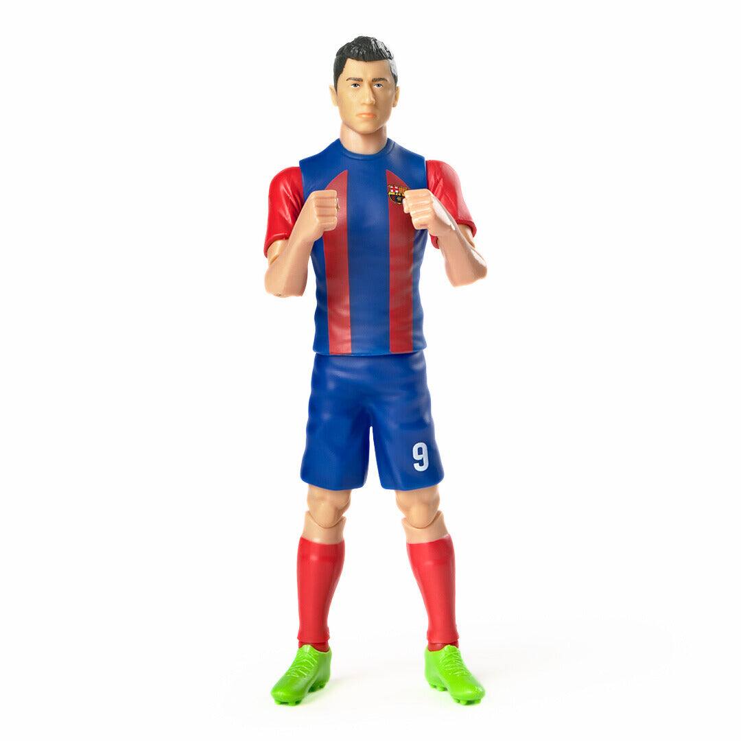 Alt View 5. Banbo Toys - Banbo Toys SOCKERS FC Barcelona Robert Lewandowski 8" Collectible Soccer Action Figure.