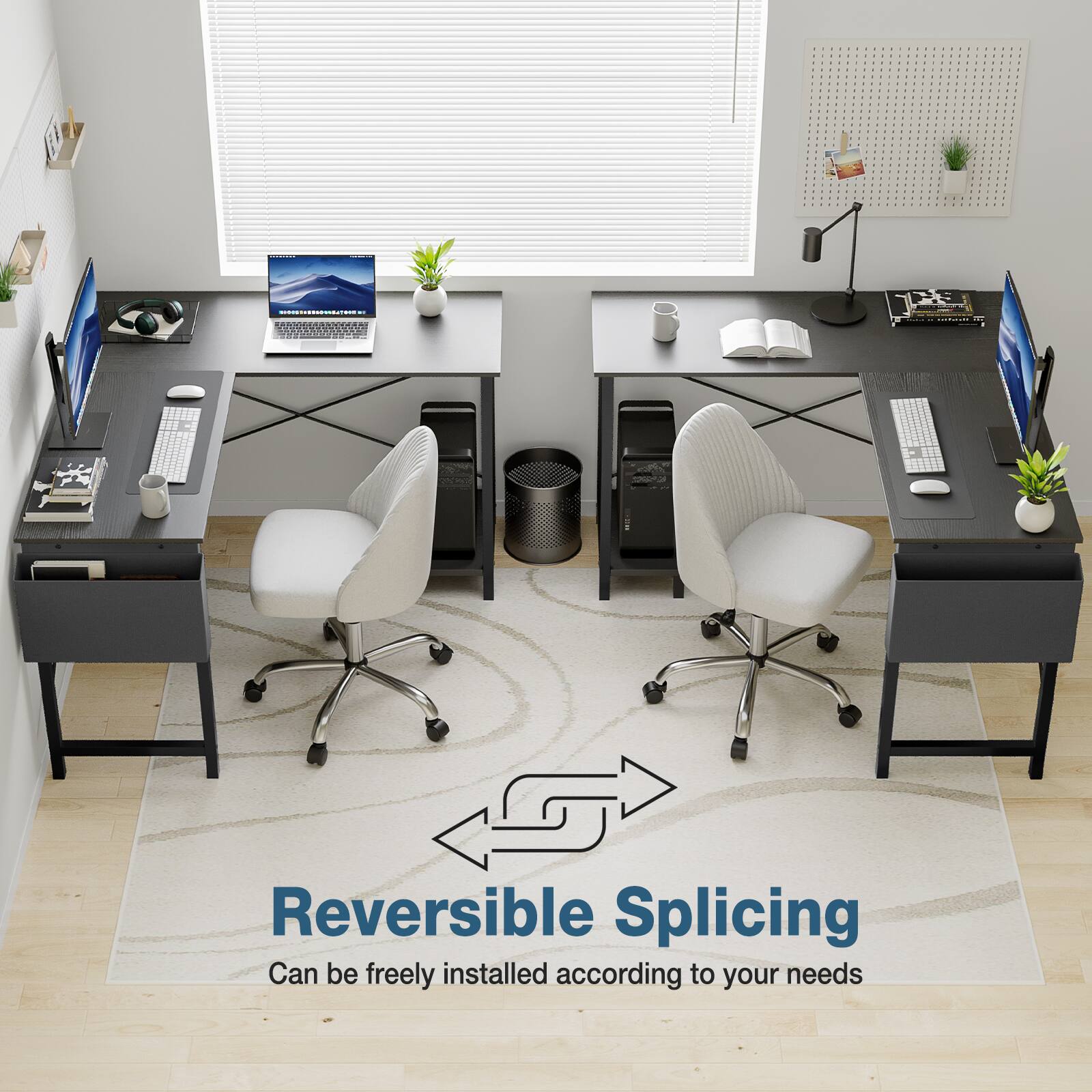 Reversible Splicing  
Can be freely installed according to your needs